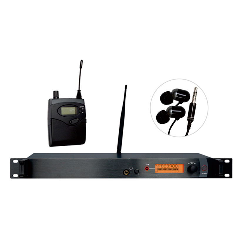 UHF舞臺入耳式監聽返聽系統（單通道）